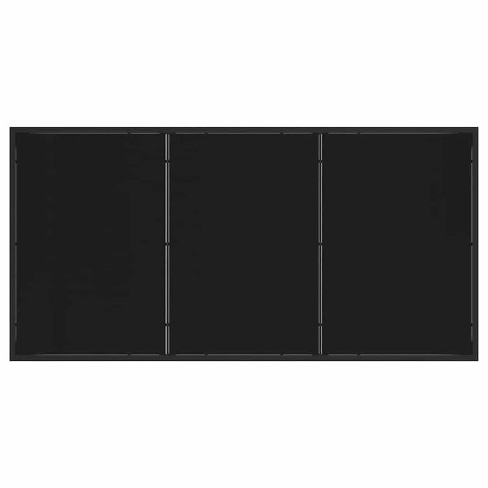 Set da giardino di 7 pezzi con cuscini  in polirattan grigio. 3380355