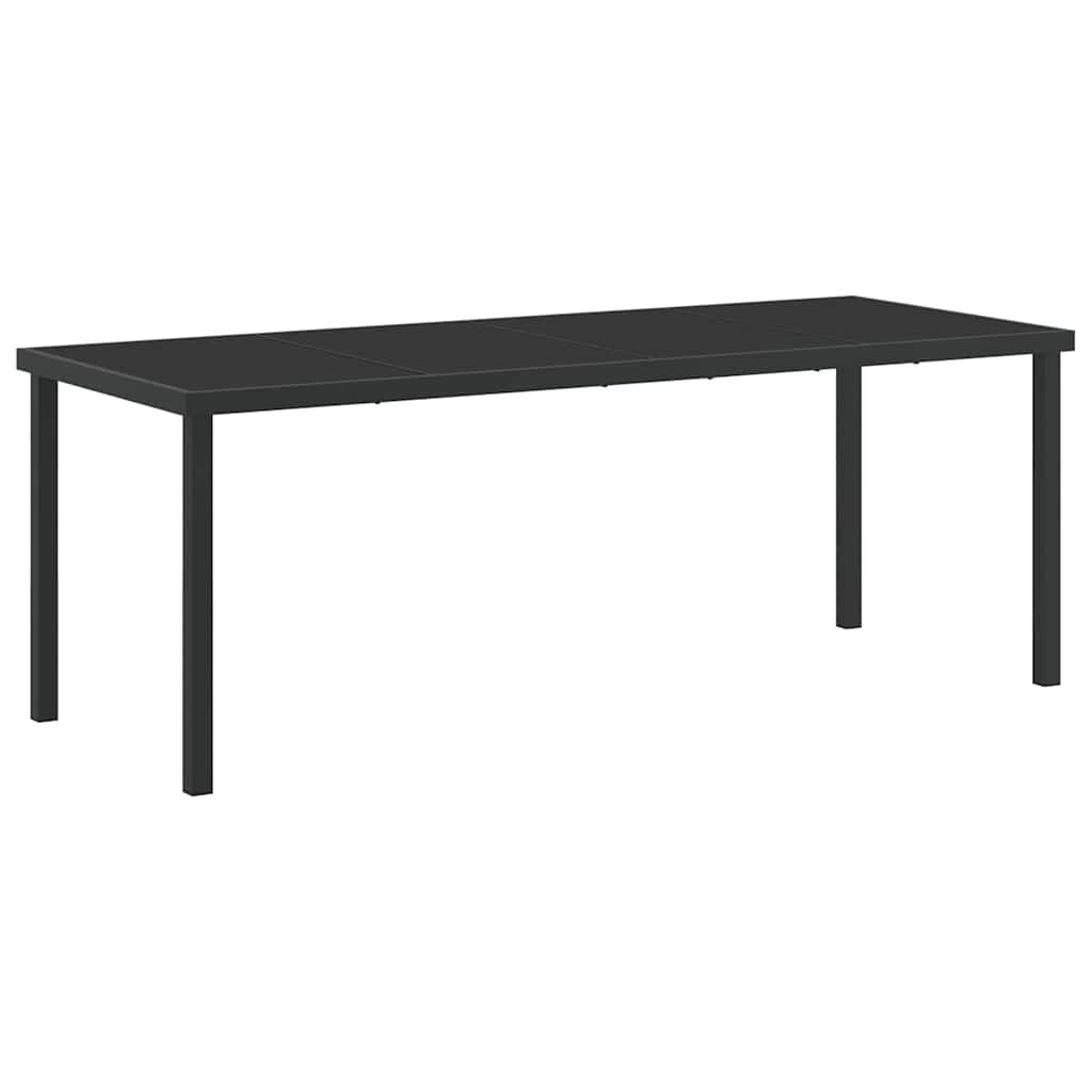 Set da Pranzo per Giardino con cuscino 9 pcs Grigio polyrattan 3380469