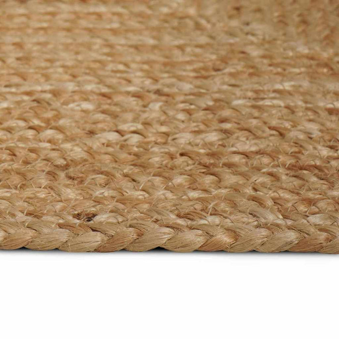 vidaXL Tappeto Beige 80 x 400 cm Juta
