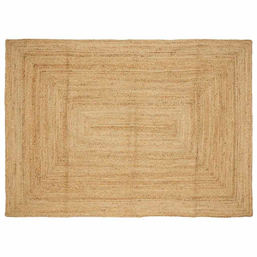 vidaXL Tappeto Beige 200 x 290 cm Juta