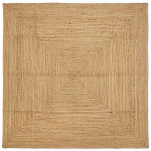 Tappeto Beige 240 x 240 cm Juta 42010400