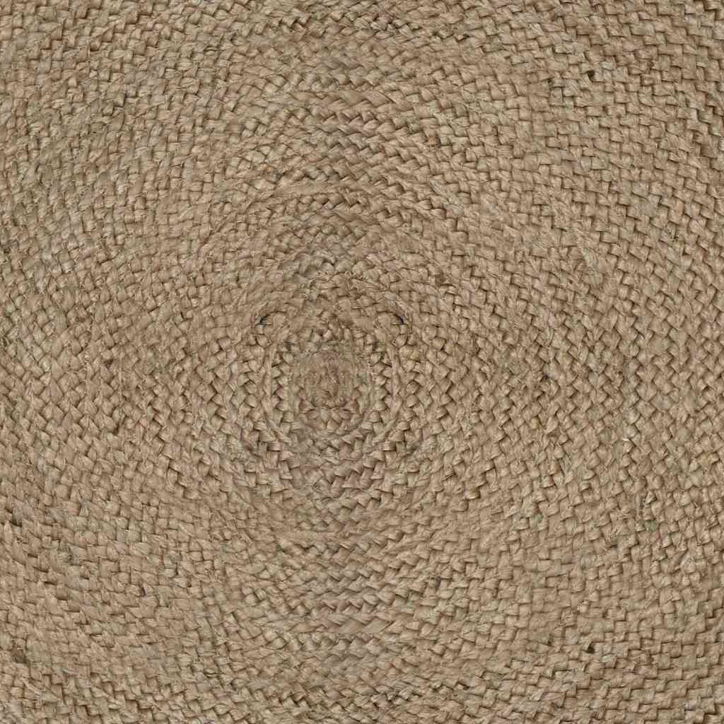 Tappeti per area Quadrato Grigio 240 x 240 cm Juta
