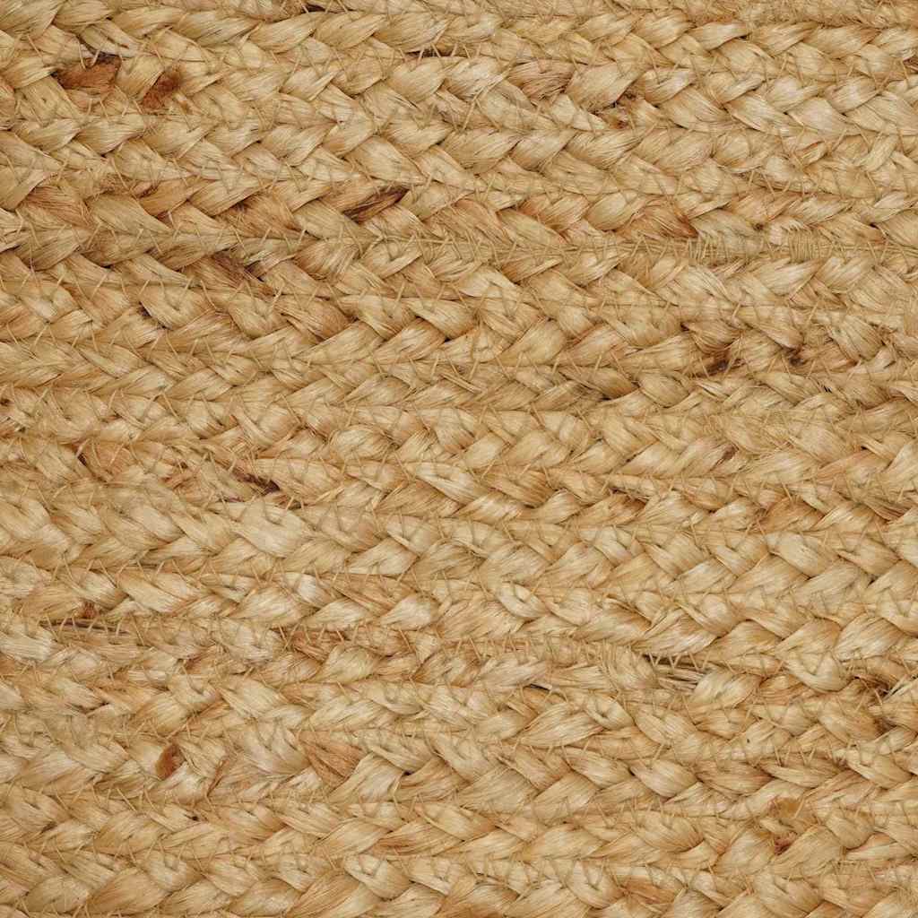 vidaXL Tappeto Beige 122 x 183 cm Juta