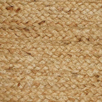 vidaXL Tappeto Beige 122 x 183 cm Juta