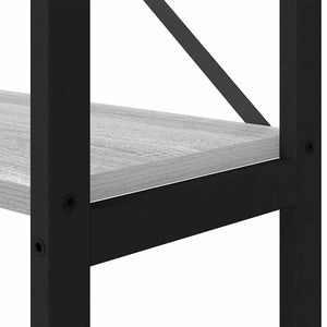 vidaXL Libreria Grigio sonoma 40 x 30 x 188 cm Legno multistrato