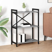 Libreria Grigio sonoma 60 x 30 x 83 cm Legno multistrato 868398