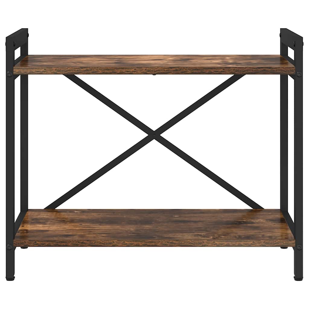 vidaXL Libreria Rovere fumo 60 x 30 x 48.5 cm Legno multistrato