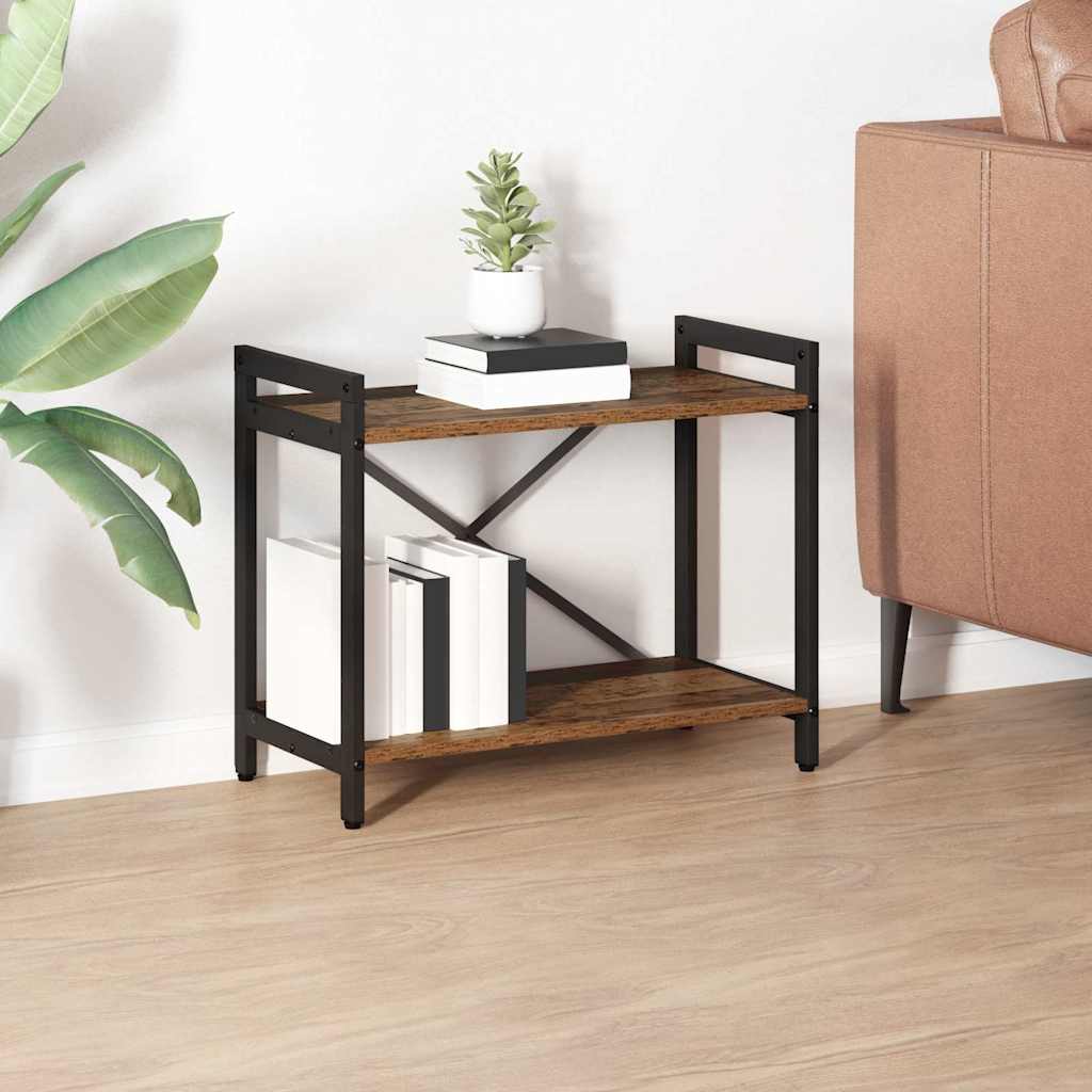 vidaXL Libreria Legno vecchio 60 x 30 x 48.5 cm Legno multistrato