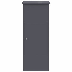 Cassetta per pacchi Antracite 44.5 x 29 x 110.5 cm Acciaio 874928