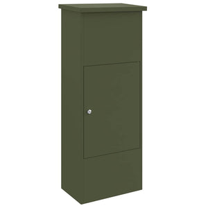 Cassetta per pacchi Oliver verde 44.5 x 29 x 110.5 cm Acciaio 874929