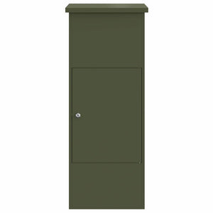 Cassetta per pacchi Oliver verde 44.5 x 29 x 110.5 cm Acciaio 874929