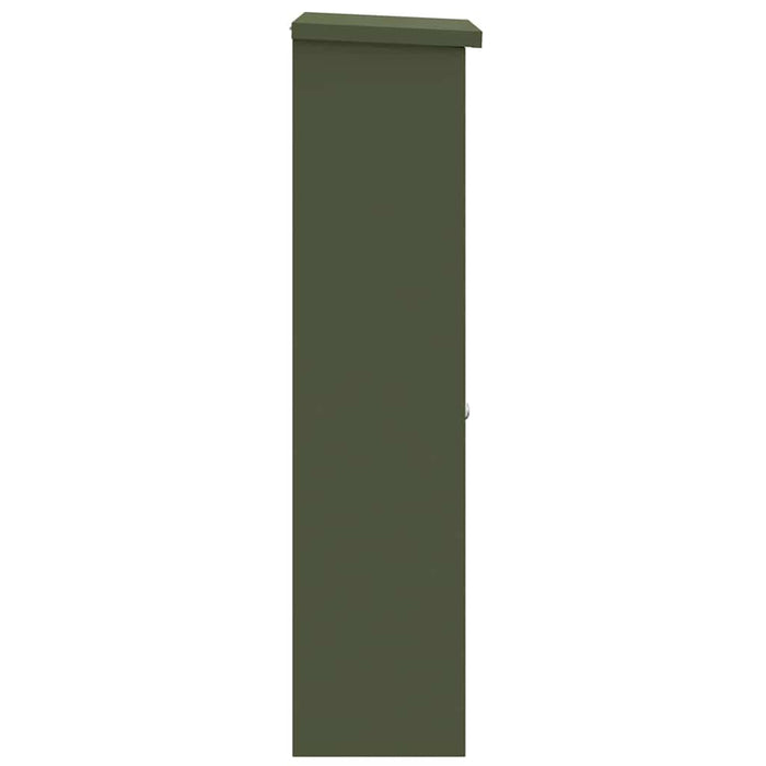 Cassetta per pacchi Oliver verde 44.5 x 29 x 110.5 cm Acciaio 874929