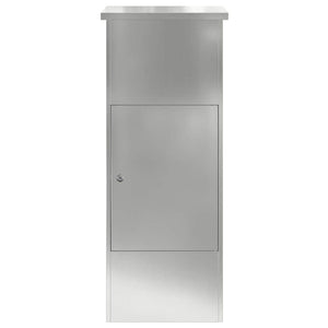 Cassetta per pacchi Nero 44.5 x 29 x 110.5 cm Acciaio zincato 874931