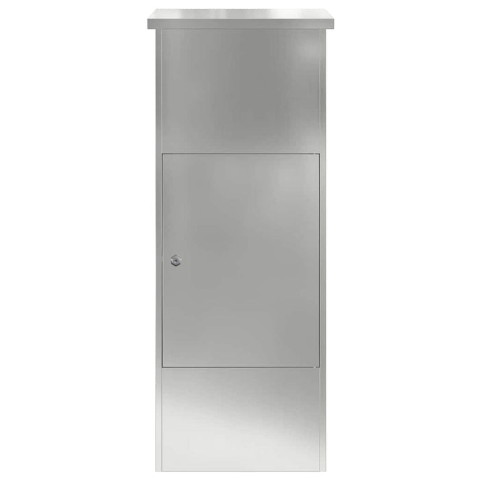 Cassetta per pacchi Nero 44.5 x 29 x 110.5 cm Acciaio zincato 874931