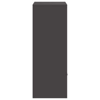 Cassetta per pacchi Nero 41 x 38 x 103 cm Acciaio 874933