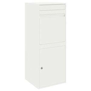 Cassetta per pacchi Bianco 41 x 38 x 103 cm Acciaio 874934