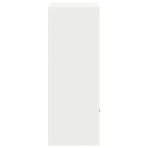 vidaXL Cassetta per pacchi Bianco 41 x 38 x 103 cm Acciaio