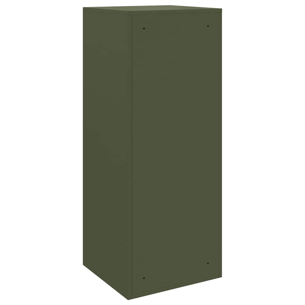 vidaXL Cassetta per pacchi Oliver verde 41 x 38 x 103 cm Acciaio