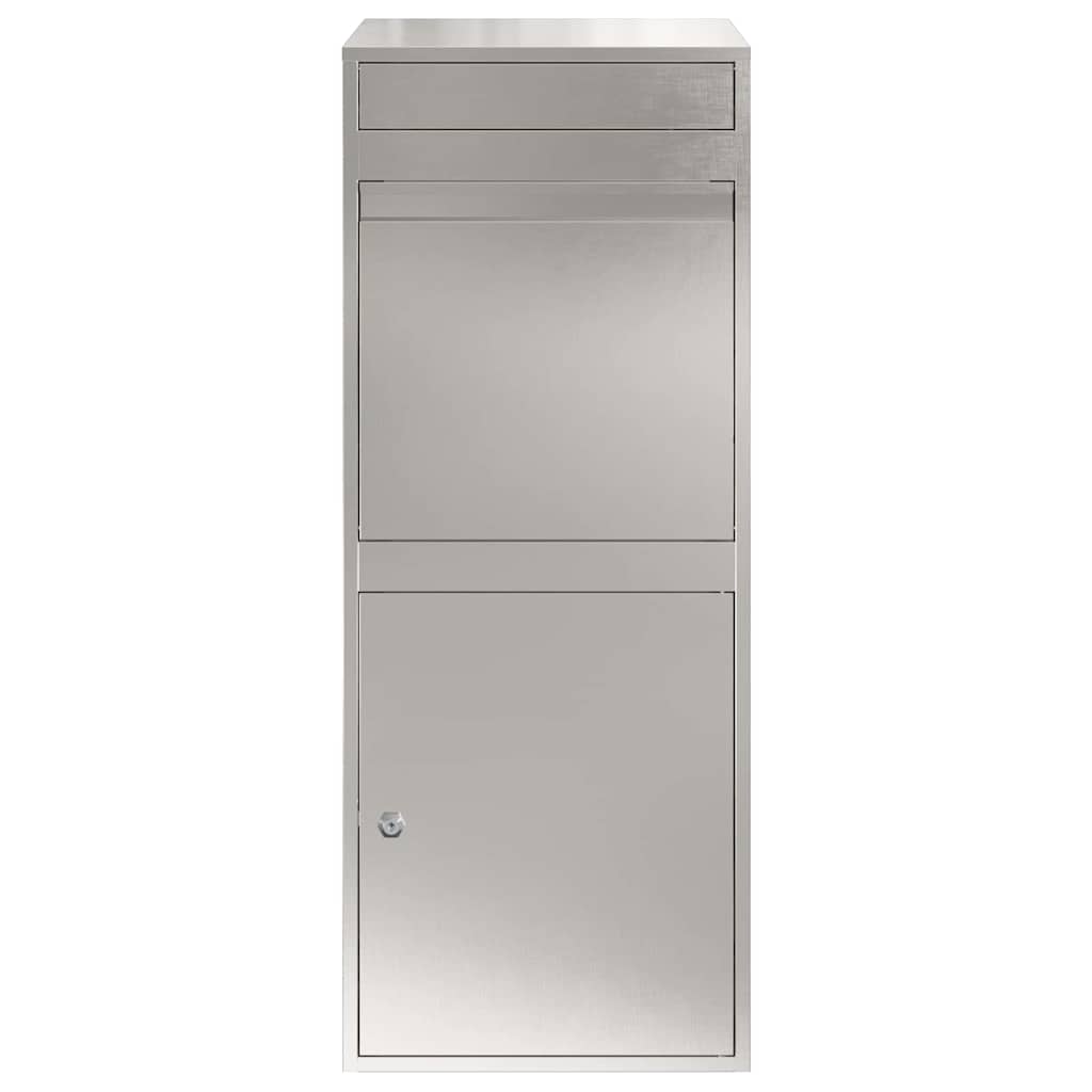 Cassetta per pacchi Nero 41 x 38 x 103 cm Acciaio inossidabile 874937