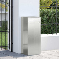 Cassetta per pacchi Nero 41 x 38 x 103 cm Acciaio zincato 874938