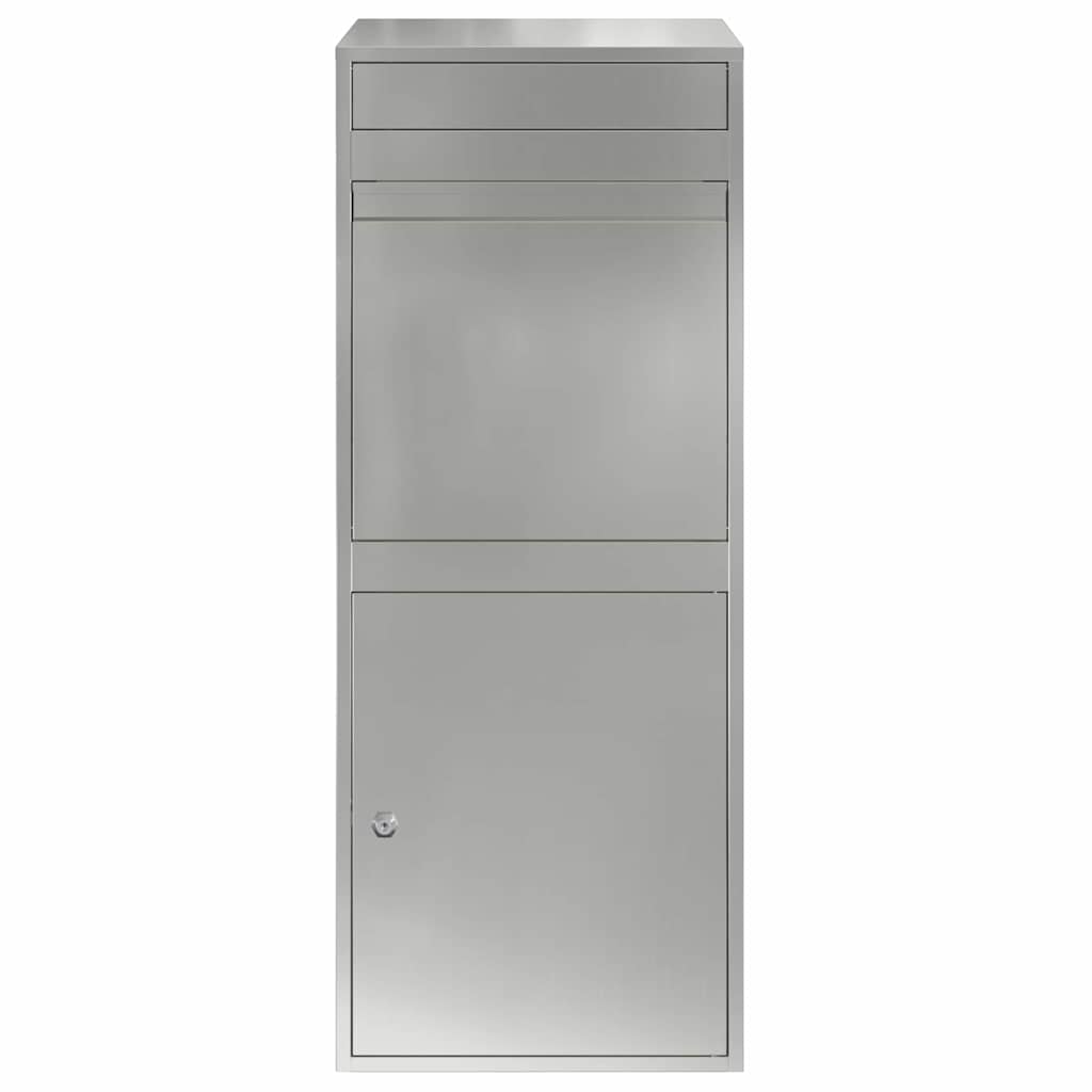 Cassetta per pacchi Nero 41 x 38 x 103 cm Acciaio zincato 874938