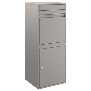 Cassetta per pacchi Ruggine 41 x 38 x 103 cm acciaio corten 874939