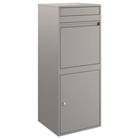 vidaXL Cassetta per pacchi Ruggine 41 x 38 x 103 cm acciaio corten