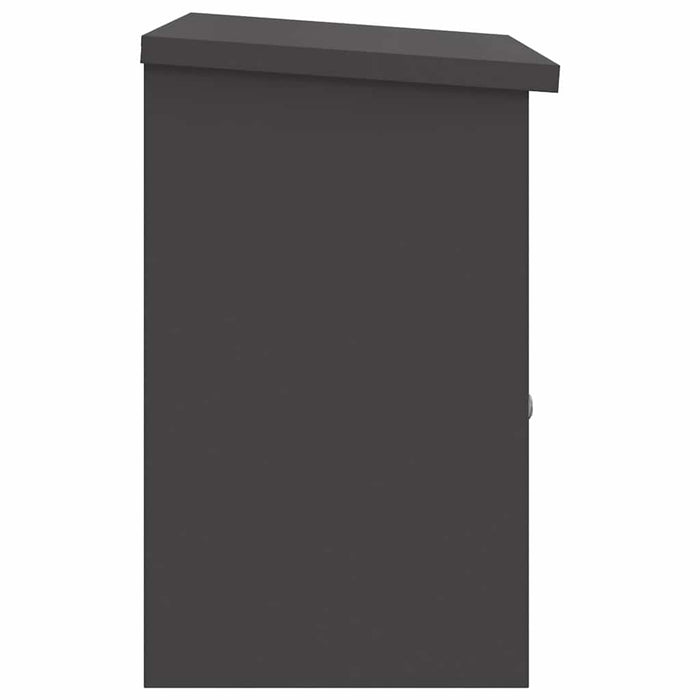 Cassetta per pacchi Nero 44 x 35 x 59 cm Acciaio 874940
