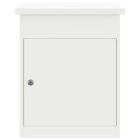 Cassetta per pacchi Bianco 44 x 35 x 59 cm Acciaio 874941