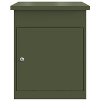 Cassetta per pacchi Oliver verde 44 x 35 x 59 cm Acciaio 874943