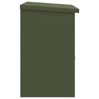 Cassetta per pacchi Oliver verde 44 x 35 x 59 cm Acciaio 874943