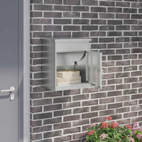 Cassetta per pacchi Nero 44 x 35 x 59 cm Acciaio zincato 874945