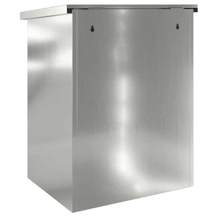 Cassetta per pacchi Nero 44 x 35 x 59 cm Acciaio zincato 874945