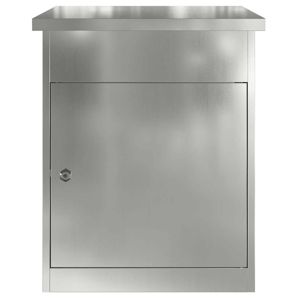 Cassetta per pacchi Nero 44 x 35 x 59 cm Acciaio zincato 874945