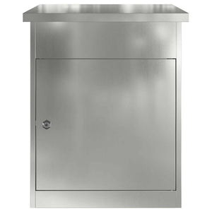 Cassetta per pacchi Nero 44 x 35 x 59 cm Acciaio zincato 874945