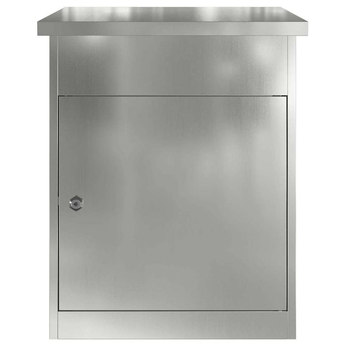 Cassetta per pacchi Nero 44 x 35 x 59 cm Acciaio zincato 874945