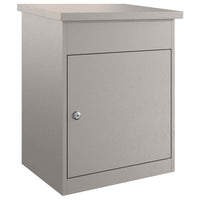 Cassetta per pacchi Ruggine 44 x 35 x 59 cm acciaio corten 874946