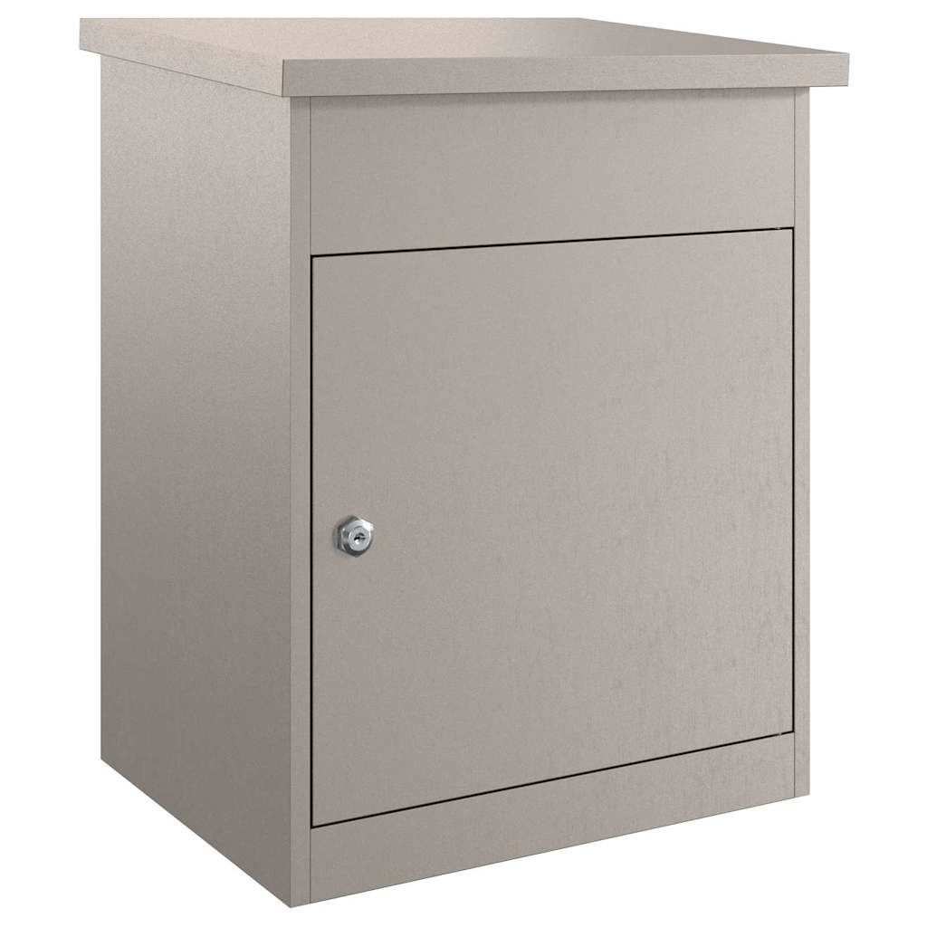 vidaXL Cassetta per pacchi Ruggine 44 x 35 x 59 cm acciaio corten