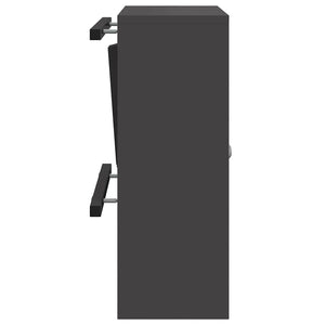 cassetta postalepastkastei Nero 30 x 23 x 55 cm Acciaio 874947