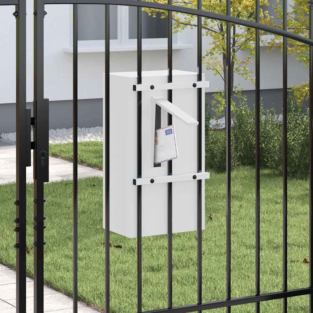 cassetta postalepastkastei Bianco 30 x 23 x 55 cm Acciaio 874948