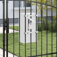 cassetta postalepastkastei Bianco 30 x 23 x 55 cm Acciaio 874948