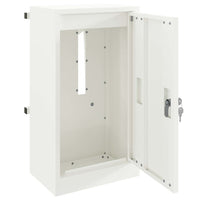 cassetta postalepastkastei Bianco 30 x 23 x 55 cm Acciaio 874948