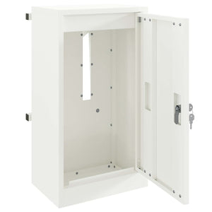 cassetta postalepastkastei Bianco 30 x 23 x 55 cm Acciaio 874948