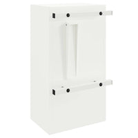 cassetta postalepastkastei Bianco 30 x 23 x 55 cm Acciaio 874948