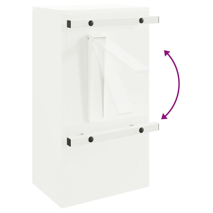 cassetta postalepastkastei Bianco 30 x 23 x 55 cm Acciaio 874948