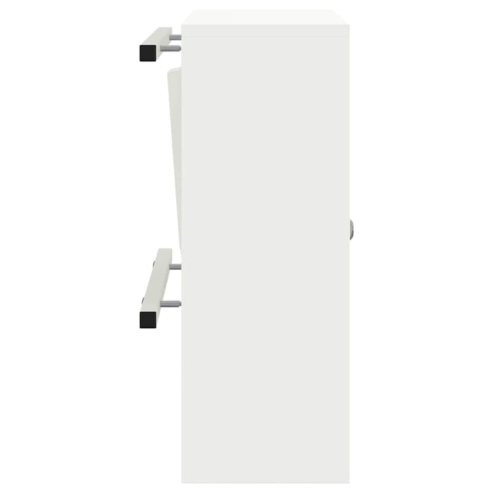 cassetta postalepastkastei Bianco 30 x 23 x 55 cm Acciaio 874948