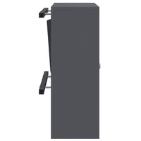 cassetta postalepastkastei Antracite 30 x 23 x 55 cm Acciaio 874949