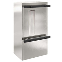 vidaXL cassetta postalepastkastei Nero 30 x 23 x 55 cm