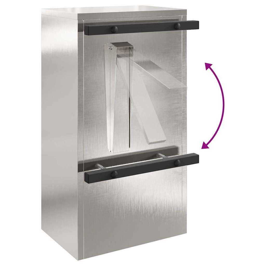 cassetta postalepastkastei Nero 30 x 23 x 55 cm 874951