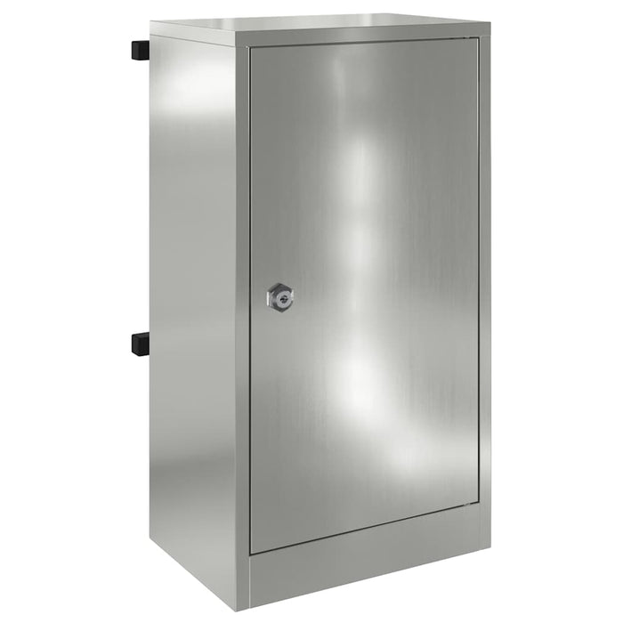 cassetta postalepastkastei Nero 30 x 23 x 55 cm Acciaio zincato 874952